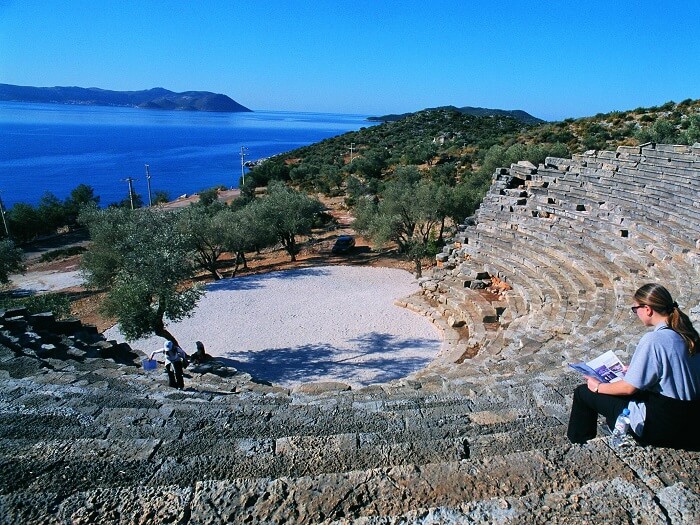 Antiphellos Ancient Theater Kas Antalya