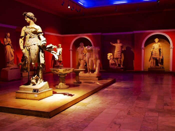 Interactive visit to Antalya Museum