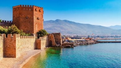 Best Touristic Places in Alanya - Red Tower (Kızılkule)