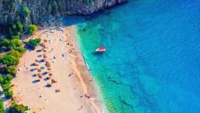 Famous Valley in Fethiye - Butterfly Valley with Details