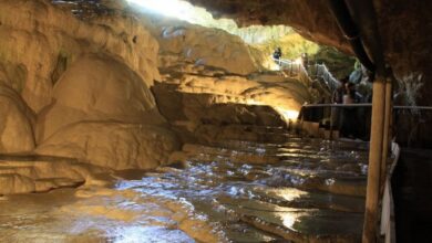 Famous for its Travertines - Kaklik Cave in Denizli