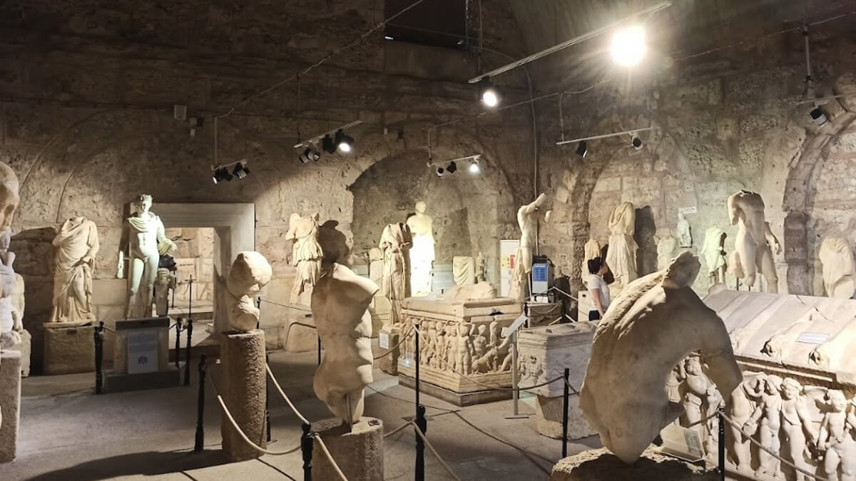 Museum That Makes You Travel Through History - Side Archeology Museum - Side Arkeolji Müzesi - Side Manavgat Antalya