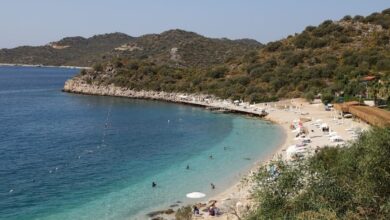 Sun, Sea, and Comfort Kas Municipality's Inviting Public Beach - Kaş Belediyesi Halk Plajı - Andifli Kaş Antalya